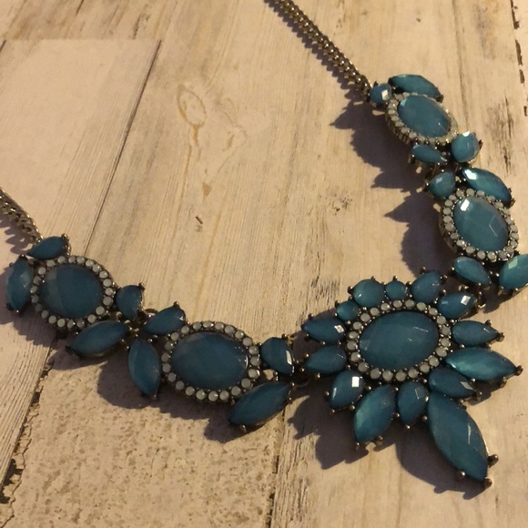 Turquoise Statement Necklace - Picture 3 of 3